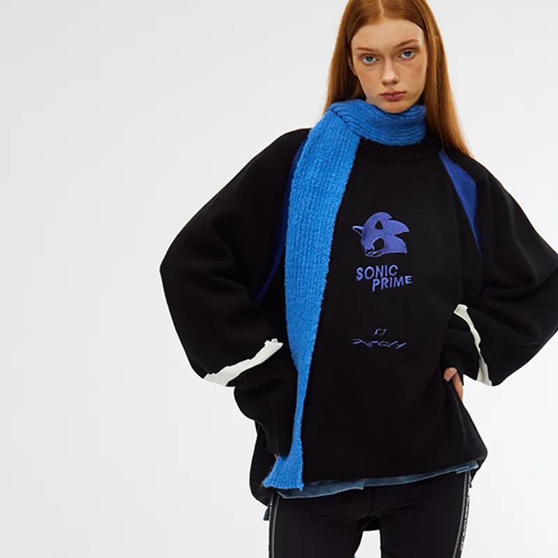 ROARINGWILD Sonic Collaboration Unisex Sweater-5