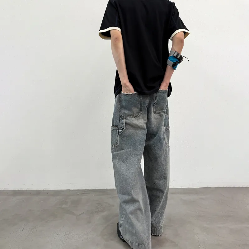 ROARINGWILD Jeans Unisex Blue-5