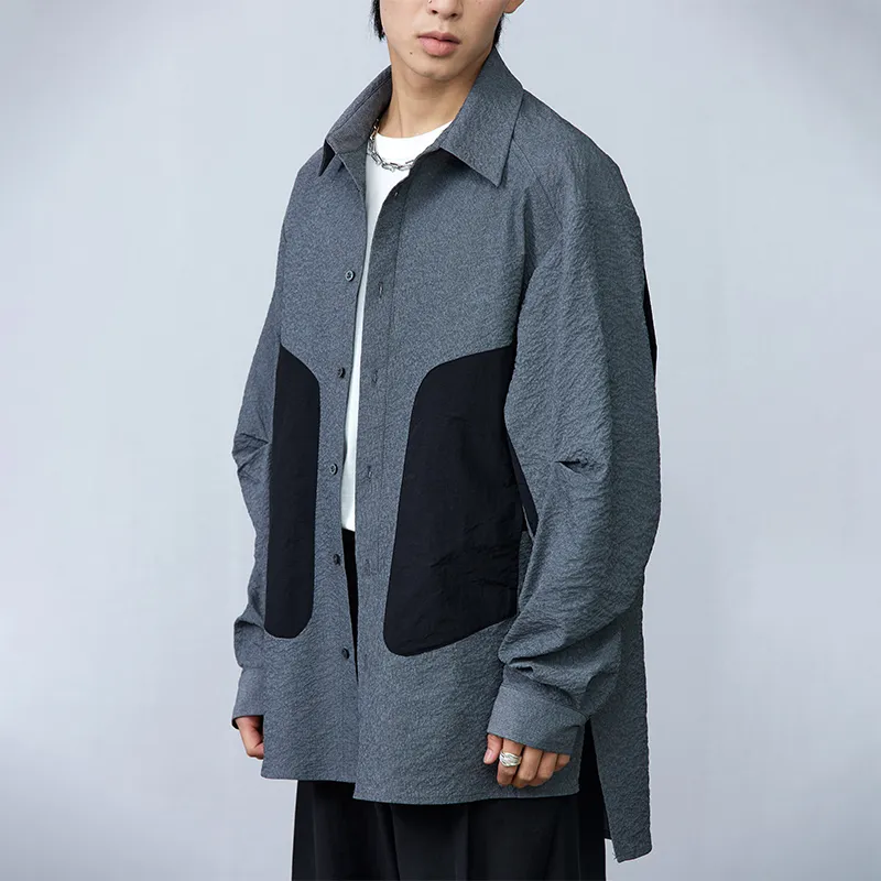 ROARINGWILD ARCH Shirts Unisex Gray-4