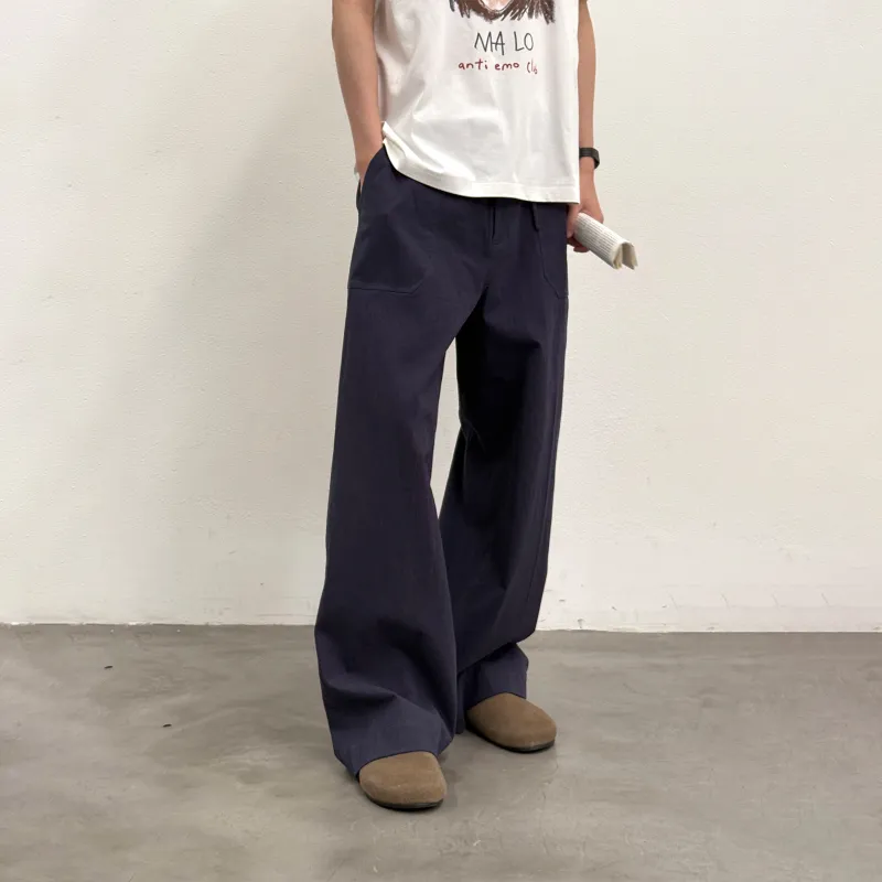 ROARINGWILD Casual Pants Unisex-1
