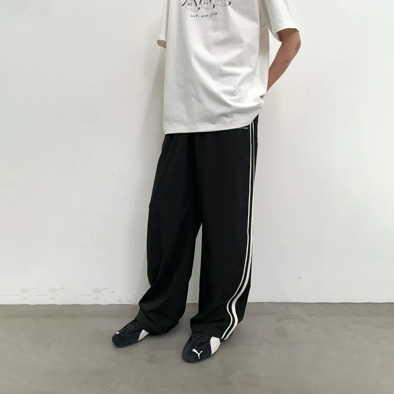 ROARINGWILD Casual Pants Unisex-3