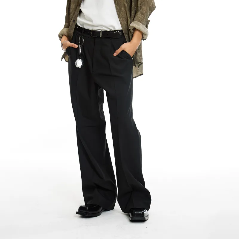 ROARINGWILD ARCH Suit Trousers Unisex Black-2
