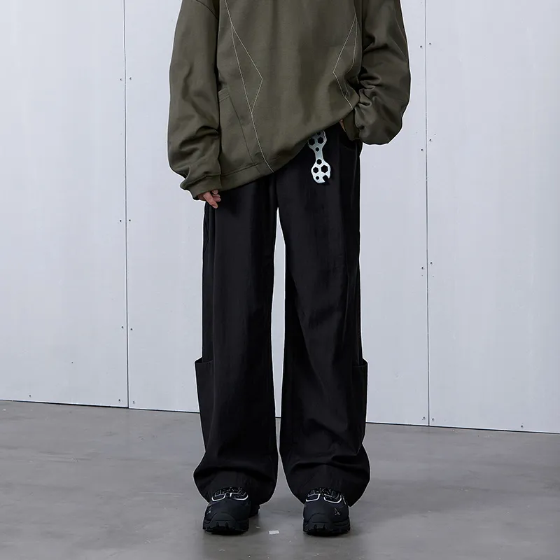 ROARINGWILD ARCH Casual Pants Unisex-3