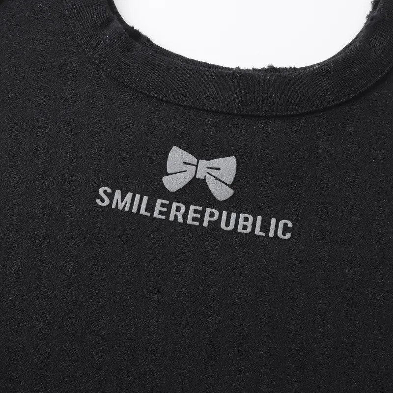 SMILEREPUBLIC Tank Dress Unisex Black-3