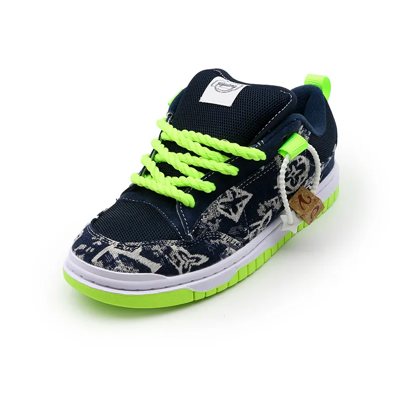 I'm shopping Skateboard Shoes Unisex Low Top Blue-1