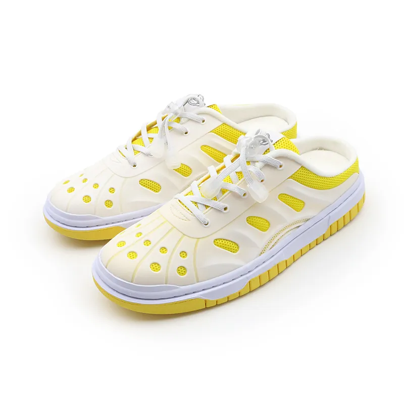 I'm Shopping Slip Resistant, Abrasion Resistant, Breathable Low Top Canvas Shoes Unisex Yellow-1