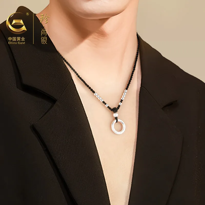 ZSY Sterling Silver Necklaces Unisex-4