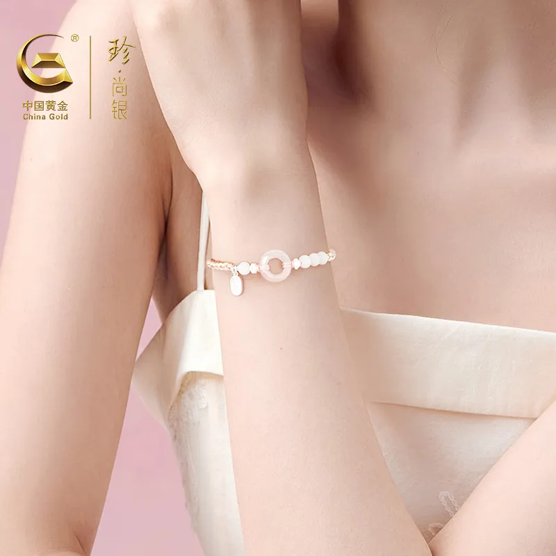 ZSY Chalcedony Bodhi Bracelet Unisex-4