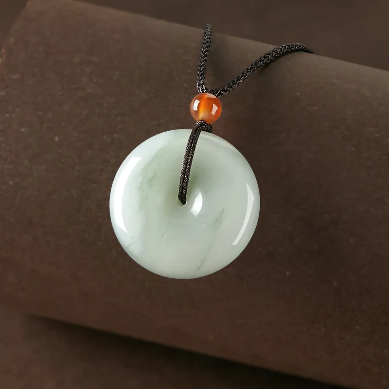 ZSY Natural Tianshan Jade Necklaces Women's-1