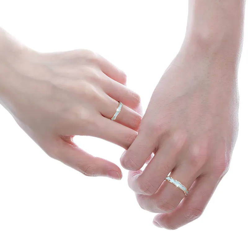 ZSY S925 Bestie Couple Rings Unisex-3