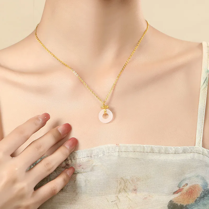 ZSY Chalcedony Necklaces Women's-4