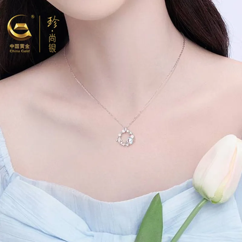 ZSY Silver 925 Necklaces Women's-5