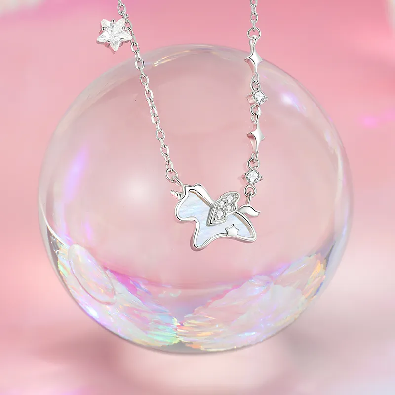 Goran Silver 925 Necklaces Women's-2