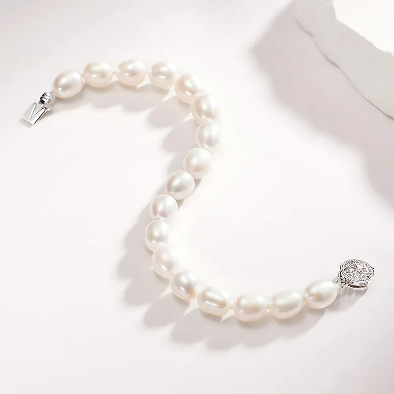 ZSY Freshwater Pearl Bracelets Women's-3
