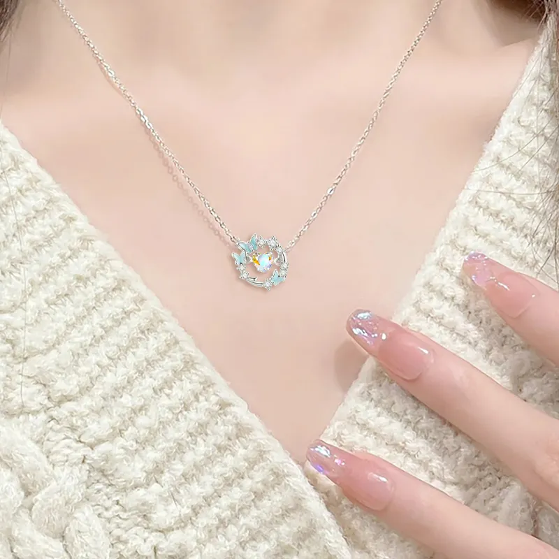 ZSY Silver 925 Necklaces Women's-2