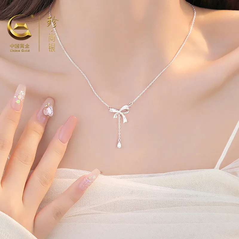 ZSY Silver 925 Necklaces Women's-5