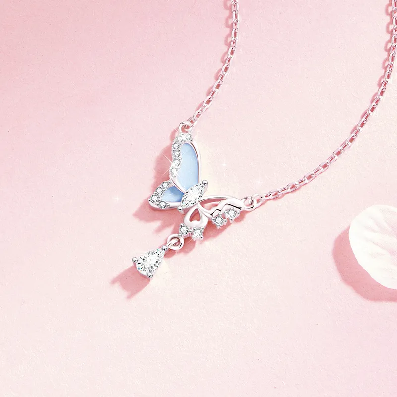 Goran Silver 925 Necklaces Women's-2