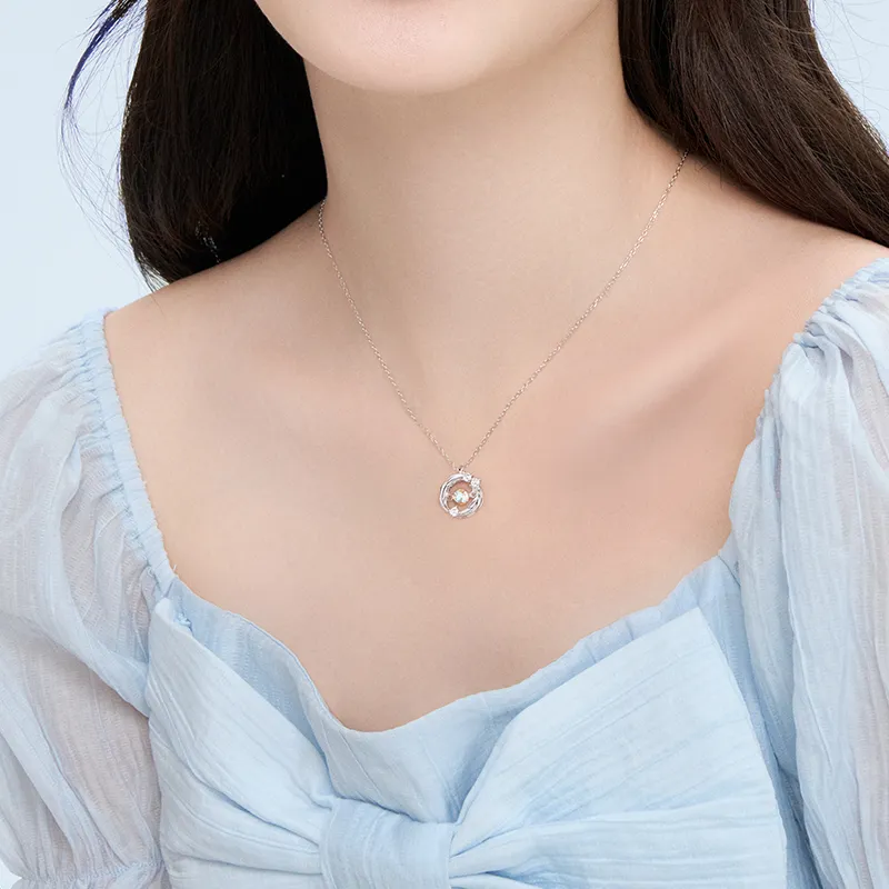 Goran 925 Sterling Silver Necklaces Women's-4