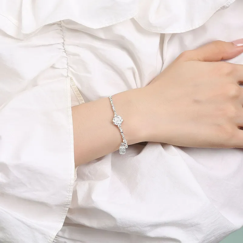 ZSY Sterling Silver 925 Bracelet Women's Box-4