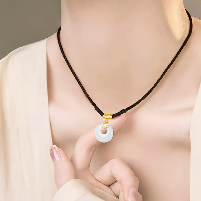 ZSY Chalcedony Necklace, Mom Women's-4
