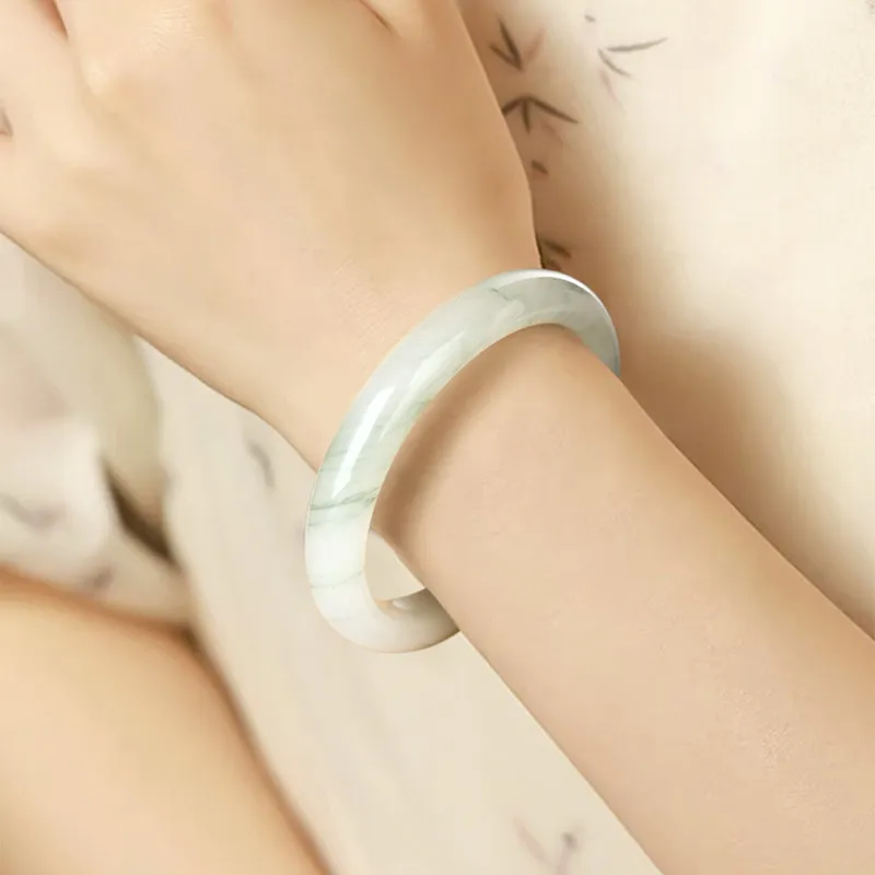 ZSY Tianshan Jade Layerable Bangle Women's-3