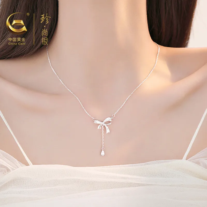 ZSY Silver 925 Necklaces Women's-4