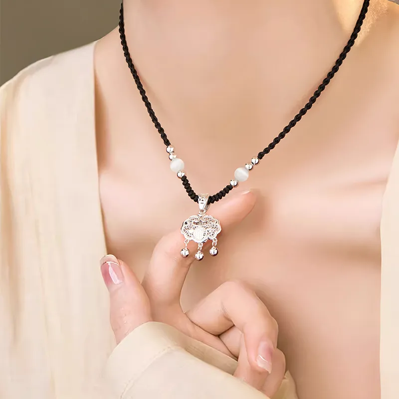 Goran 999 Fine Silver Necklaces Women's-4