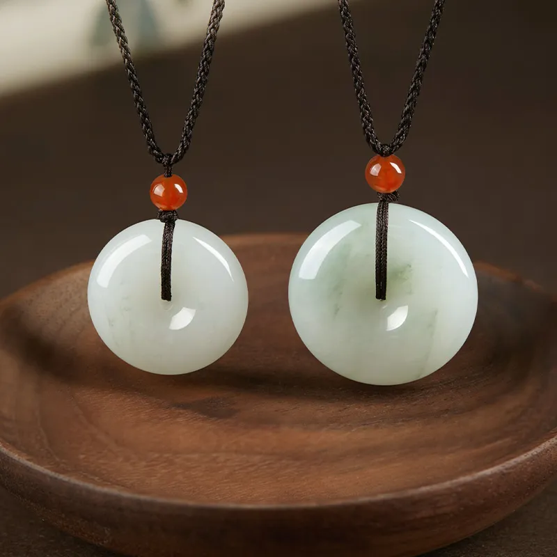 ZSY Natural Tianshan Jade Necklaces Women's-7