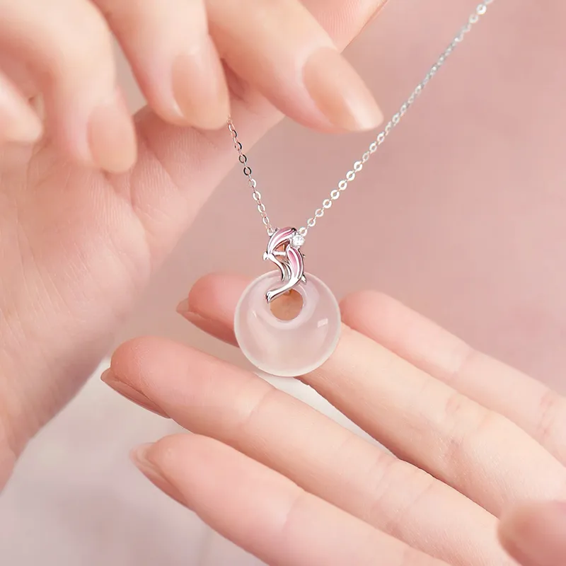 ZSY Chalcedony Necklaces Women's-4
