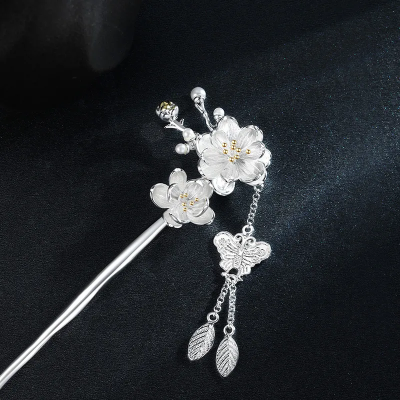 Goran 925 Sterling Silver Hairpin, Girl Women's-1