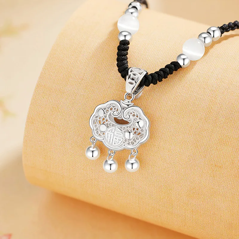 Goran 999 Fine Silver Necklaces Women's-2