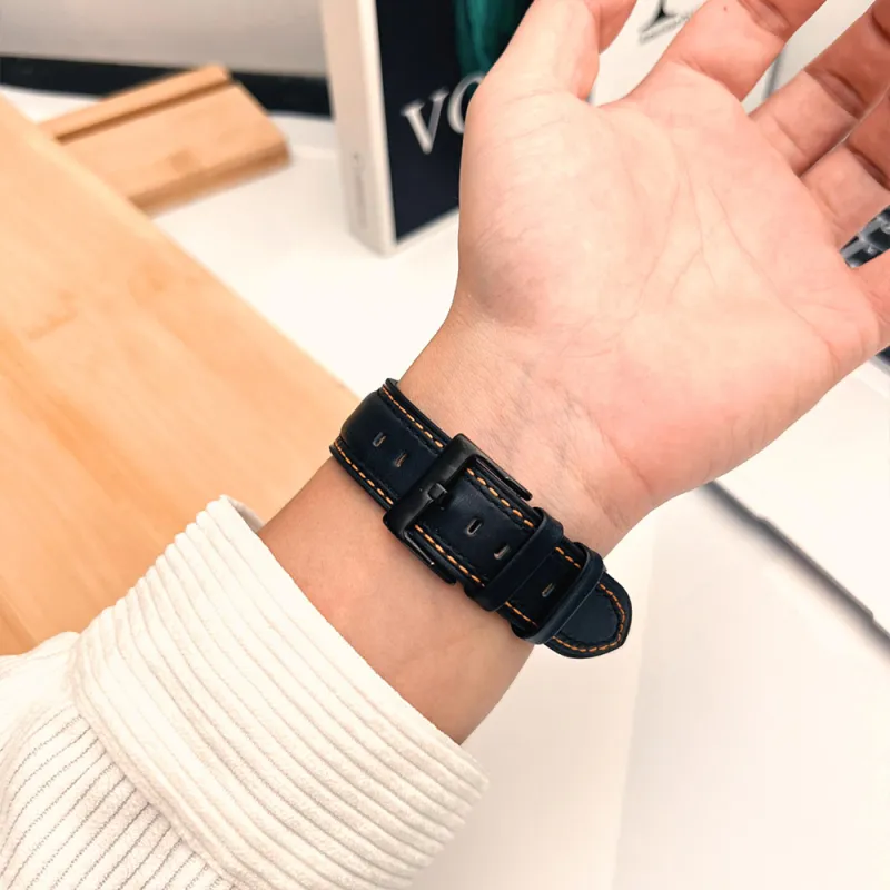 MSSM Watch Band Xiaomi Compatibility Genuine Leather Material-1