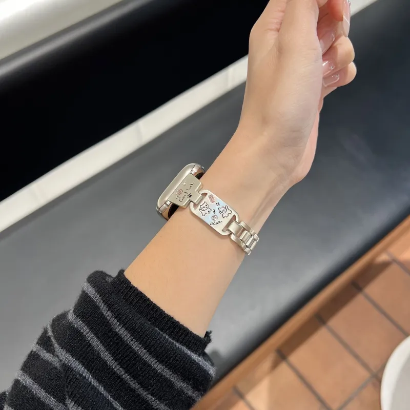 MSSM Apple Compatibility Watch Band 170mm 46 Watch Dial Metal-5