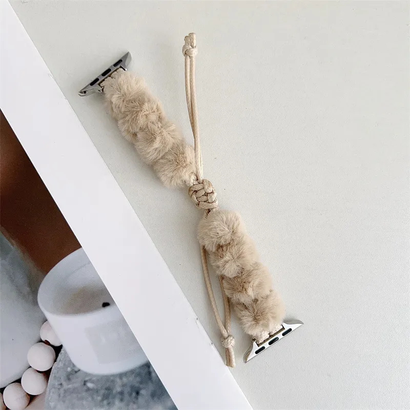 MSSM Watch Band Apple Compatibility Knitted Fabric Material-7