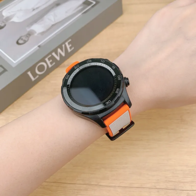 MSSM Watch Band Huawei Compatibility Silicone Material-5