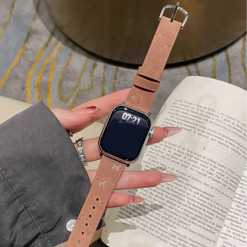 MSSM Watch Band Apple Compatibility Leather-2