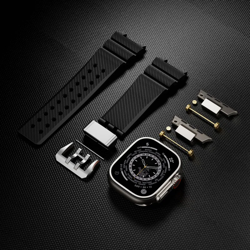MSSM Apple Compatibility Watch Band Silicone Material-1
