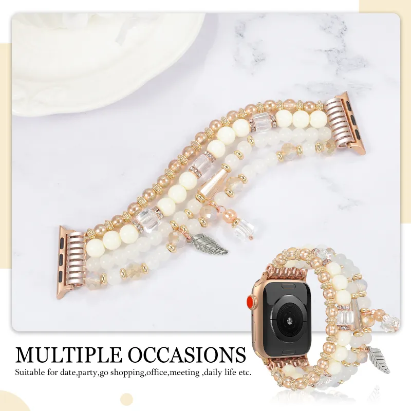 MSSM Apple Compatibility Watch Band Bead Material-3
