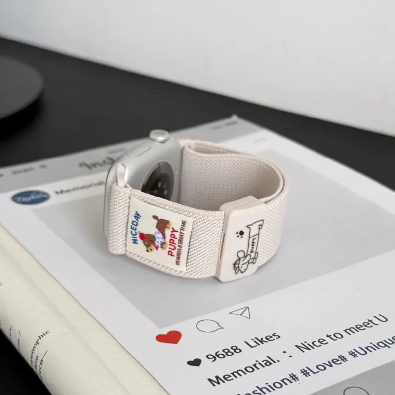 MSSM Watch Band Apple Compatibility 170mm 42MM Nylon Material-3