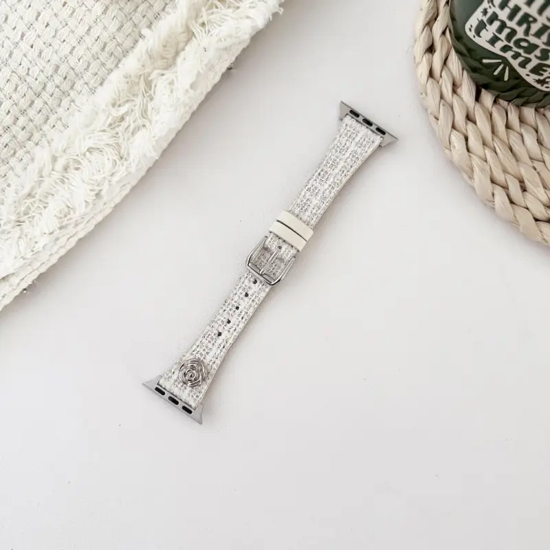 MSSM Watch Band Apple Compatibility Woolen Material-7