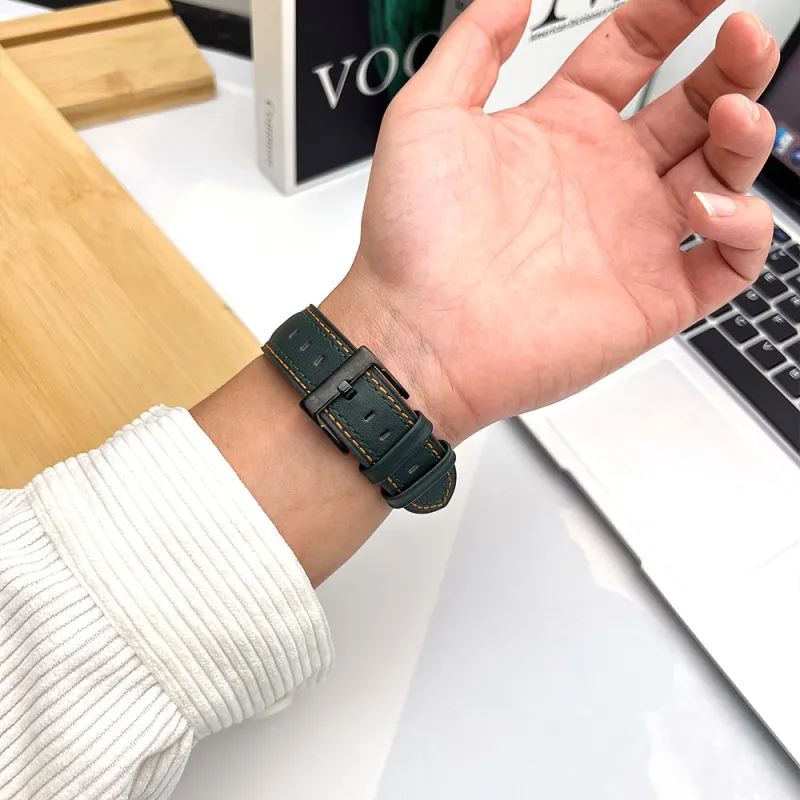 MSSM Watch Band Xiaomi Compatibility Genuine Leather Material-5