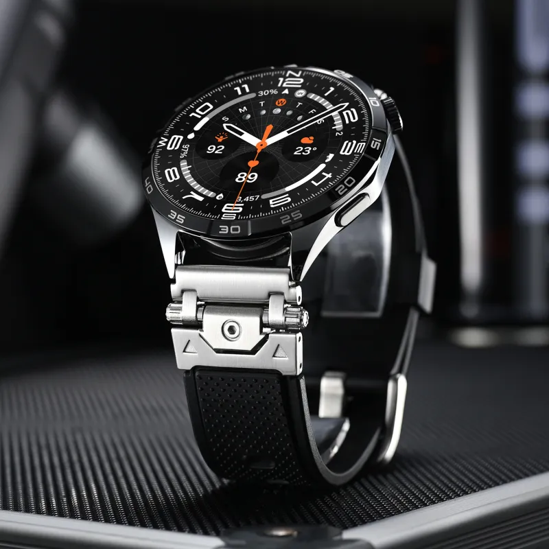 MSSM Watch Band Huawei Compatibility Silicone Material-3