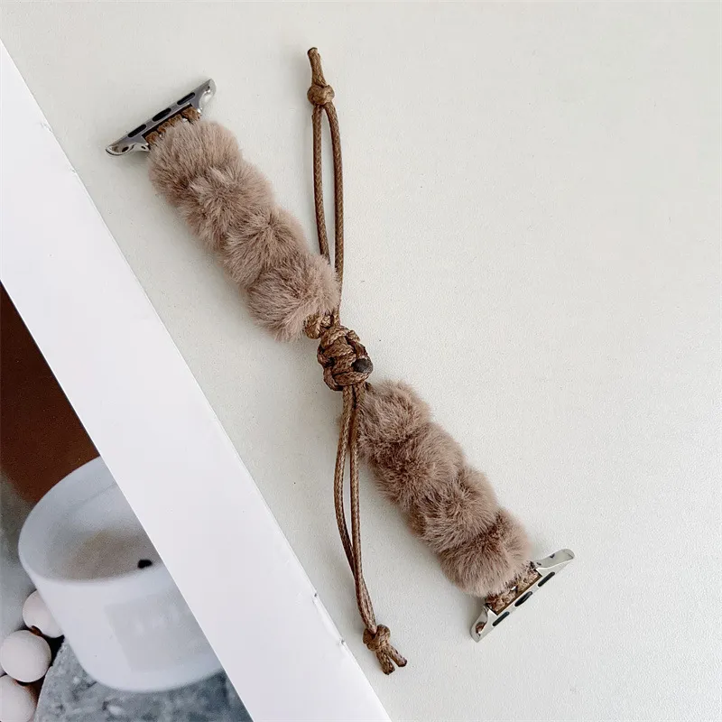 MSSM Watch Band Apple Compatibility Knitted Fabric Material-5