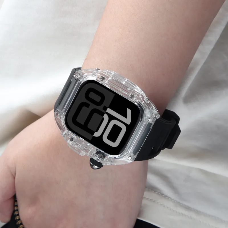 MSSM Apple Compatibility Watch Band 210mm 45 Watch Dial FKM Fluoroelastomer Material-1