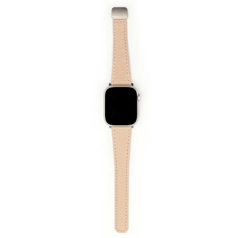 MSSM Watch Band Apple Compatibility Genuine Leather Material-3