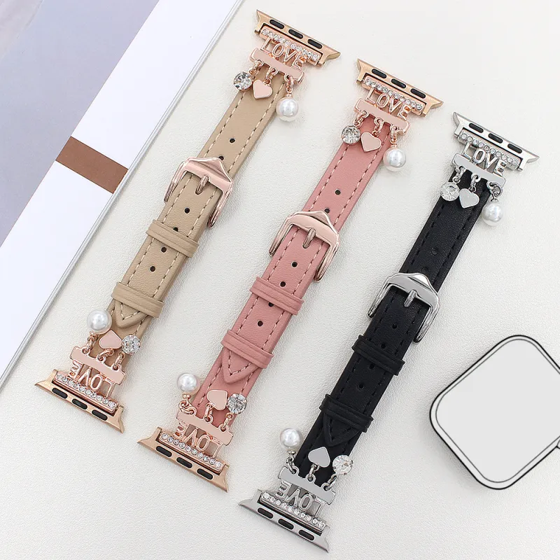 MSSM Watch Band Apple Compatibility 45mm Genuine Leather Material-3
