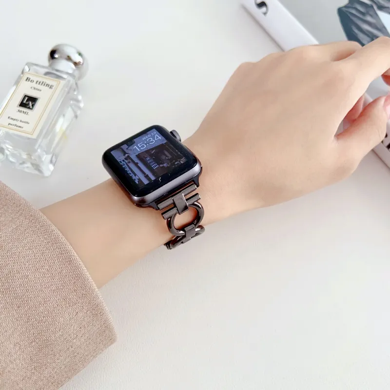 MSSM Watch Band Apple Compatibility Metal-6