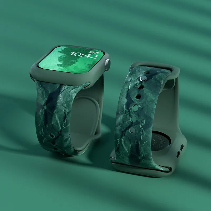 MSSM Apple Compatibility Watch Band 49mm Silicone Material-16