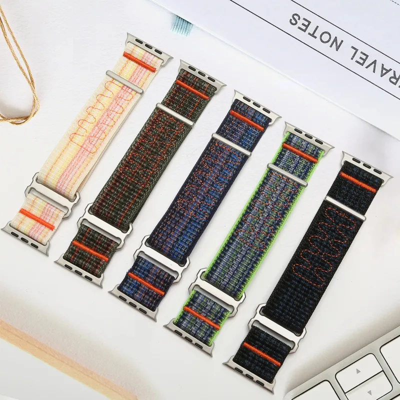 MSSM Watch Band Apple Compatibility Nylon Material-1