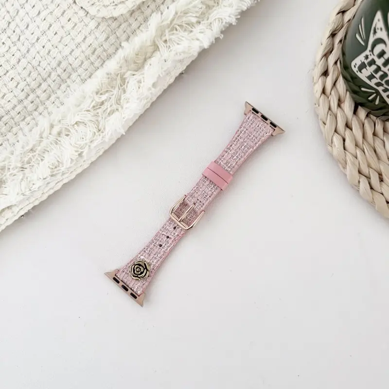 MSSM Watch Band Apple Compatibility Woolen Material-1